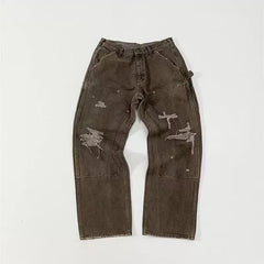 Saint Michael Distressed Wash Sweatpants