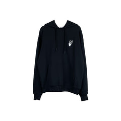 OW Guzheng women's pattern pullover hooded sweater