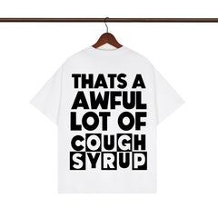 COUGH SYRUP T shirts High-quality pure cotton streetwear Mona Lisa