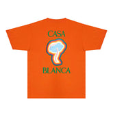 Casablanca T Shirts Street High-quality pure cotton