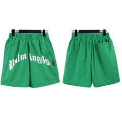 Palm Angels Shorts Mesh beach shorts