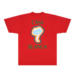 Casablanca T Shirts Street High-quality pure cotton