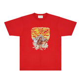 Casablanca T Shirts Street High-quality pure cotton