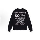 Stussy Sweater High-quality knitwear for autumn winter