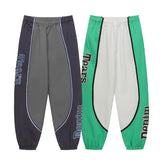Denim Tears Sweatpants 320g Casual Embroidered Color-Block Fabric