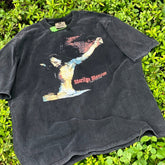 Unisex Vintage T Shirts Marilyn Manson Oil Painting Passion Limited Edition ¨C High-Street Vintage Heavyweight Tee with Direct-to-Garment White Ink Print