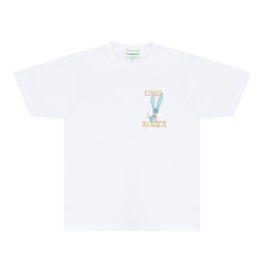 Casablanca T Shirts Street High-quality pure cotton