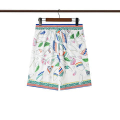 Casablanca Beach Shirt & Shorts Set Casual Summer Vacation/Travel Wear (Sold Separately)
