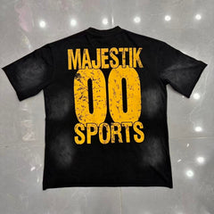MAJESTIK T Shirts Loose fit 100% cotton