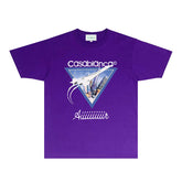Casablanca T Shirts Street High-quality pure cotton