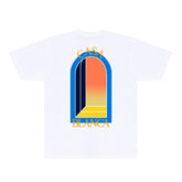 Casablanca T Shirts Street High-quality pure cotton
