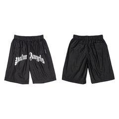 Palm Angels Shorts Mesh beach shorts