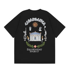 Casablanca T SHIRTS High-quality pure cotton streetwear