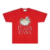 Casablanca T Shirts Street High-quality pure cotton