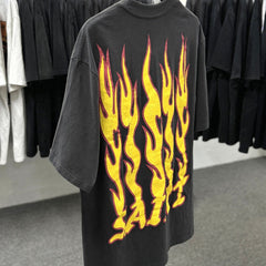Unisex Vintage T Shirts Soul on Fire Limited Edition ¡ª Heavyweight Washed & Distressed Finish