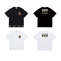 Bathing ape Bape T Shirts High-quality 100% cotton streetwear