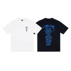 Stussy T shirts High-quality 260g pure cotton double yarn fabric