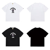 Bathing ape Bape T Shirts High-quality 100% cotton streetwear