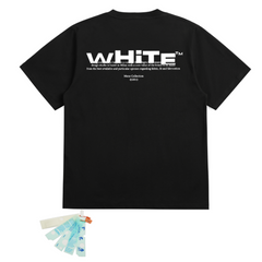 OFF WHITE T SHITRS High-quality 100% pure cotton streetwear