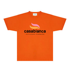 Casablanca T Shirts Street High-quality pure cotton