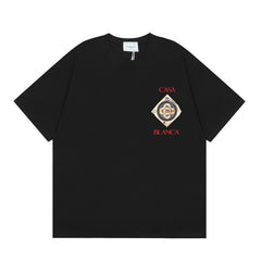 Casablanca T SHIRTS High-quality pure cotton streetwear
