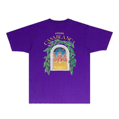 Casablanca T Shirts Street High-quality pure cotton