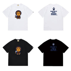 Bathing ape Bape T Shirts High-quality 100% cotton streetwear