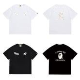 Bathing ape Bape T Shirts High-quality 100% cotton streetwear