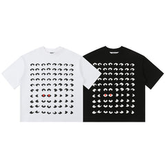HOUSE OF ERRORS T Shirts High-quality pure cotton "Big Eye" high-street apparel 240g Double-Yarn Cotton