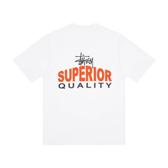 Stussy T shirts High-quality 260g pure cotton double yarn fabric