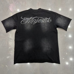 MAJESTIK T Shirts Loose fit 100% cotton