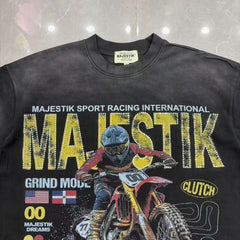MAJESTIK T Shirts Loose fit 100% cotton