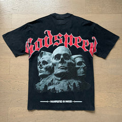 Godspeed T Shirts 260g pure cotton fabric
