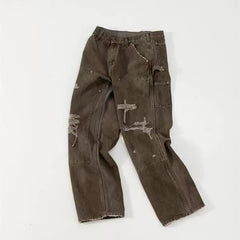 Saint Michael Distressed Wash Sweatpants