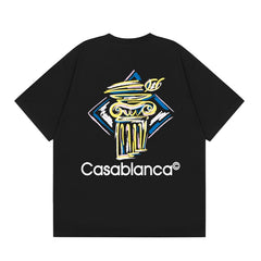 Casablanca T SHIRTS High-quality pure cotton streetwear