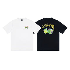 Stussy T shirts High-quality 260g pure cotton double yarn fabric