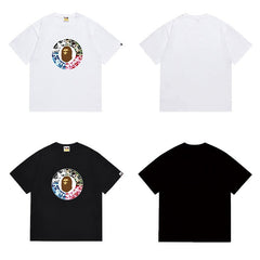 Bathing ape Bape T Shirts High-quality 100% cotton streetwear