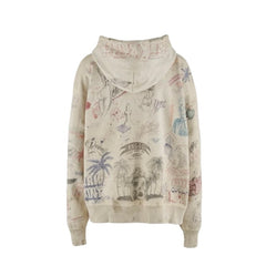 Saint Michael hoodie with printed design - fashionable