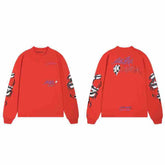 CHH Heart Long Sleeve Shirt Unisex Fashion Loose Long Sleeve Shirt