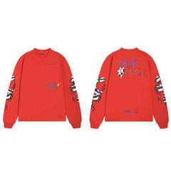 CHH Heart Long Sleeve Shirt Unisex Fashion Loose Long Sleeve Shirt