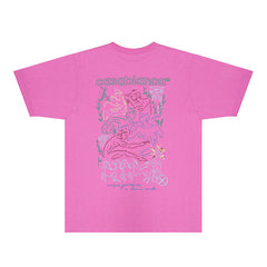 Casablanca T Shirts Street High-quality pure cotton