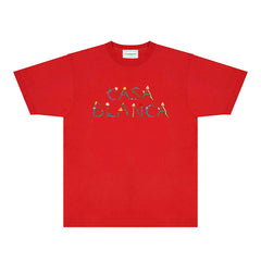 Casablanca T Shirts Street High-quality pure cotton