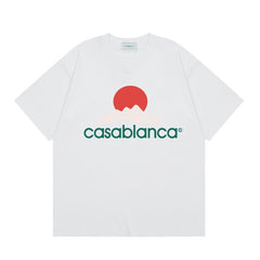 Casablanca T SHIRTS High-quality pure cotton streetwear