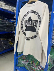 Saint Michael long sleeve shirts Premium-quality pure cotton streetwear for autumn