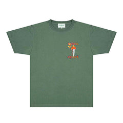 Casablanca T Shirts Street High-quality pure cotton