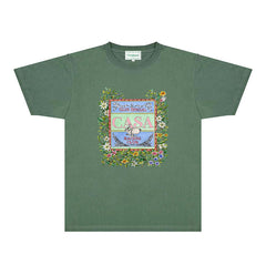Casablanca T Shirts Street High-quality pure cotton