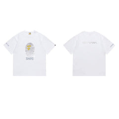 Bathing ape Bape T Shirts High-quality 100% cotton streetwear