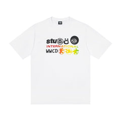 Stussy T shirts High-quality 260g pure cotton double yarn fabric