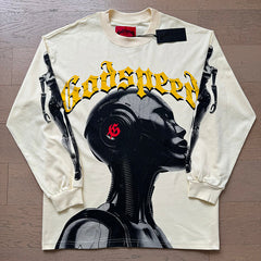 Godspeed Long Sleeved Shirt 260g pure cotton fabric