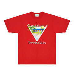 Casablanca T Shirts Street High-quality pure cotton